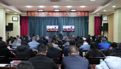 宜城市对安全生产暨森林防灭火工作再调度再部署 
