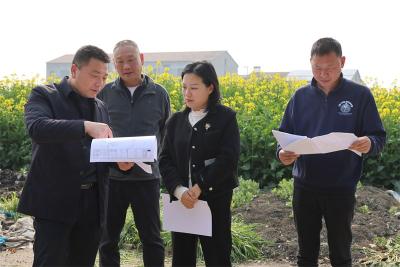 宜城市领导调研民政领域相关项目建设推进工作 