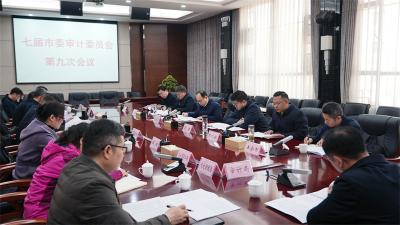 武义泉主持召开七届市委审计委员会第九次会议