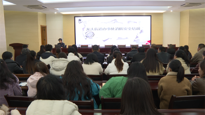 龙头街道开展消防安全专题培训