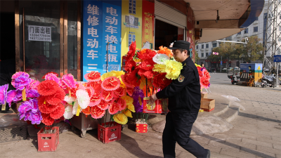 宜城城管：规范城市秩序 擦亮城市颜值 