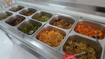 鄢城街道郾子台社区幸福食堂开业 12元不限量畅享20多道菜品