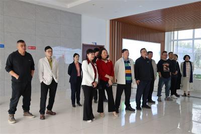 襄阳市台州商会来宜城参观考察