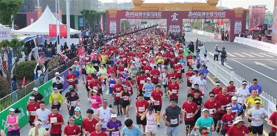 2026宜城半程马拉松激情开跑 8000跑者共赴楚都盛宴