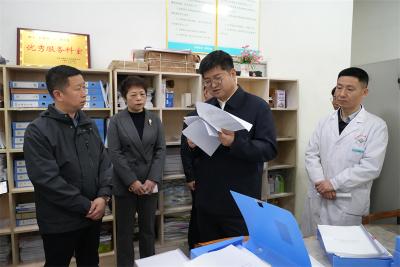 王迪调研安全生产和“群腐”集中整治工作