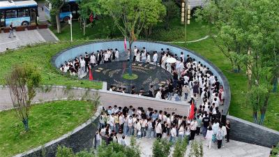 宜城市宋玉辞赋园迎来首批研学学子