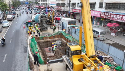 【我为群众办实事】宜城文昌路内涝整治拟6月20日完工 每小时排水可达2100立方米