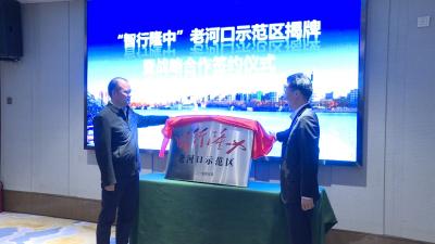 “智行隆中”老河口示范区揭牌