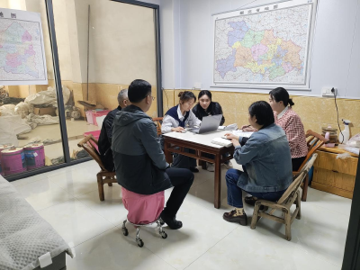 市医保扩面服务精准送达企业