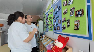 老河口血浆站等单位开展支部联建活动