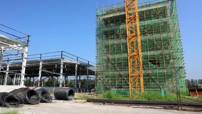 【走基层 看一线】科迈尔彩色母粒项目加紧建设 