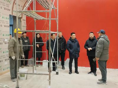 酂阳街道检查督导辖区元旦节前企业安全工作