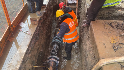 更新改造供水管网 提升市民用水品质 