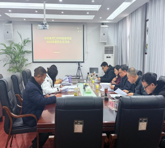 市领导参加指导市科经局党组2025年度民主生活会 