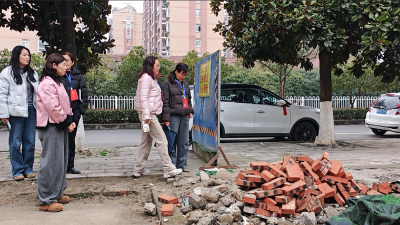 酂阳街道开展城市管理工作专项视察活动