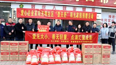 爱心情暖新春 捐赠传递温情