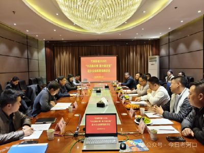 竹林桥镇举行返乡企业家新春座谈会