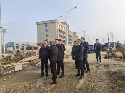 郭章新带队调研督办城建项目
