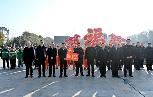 冯玉强郭章新走访慰问一线干部职工