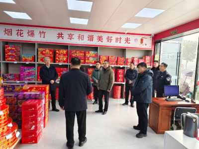 市领导检验“打非治违”成效及城区烟花爆竹禁放工作