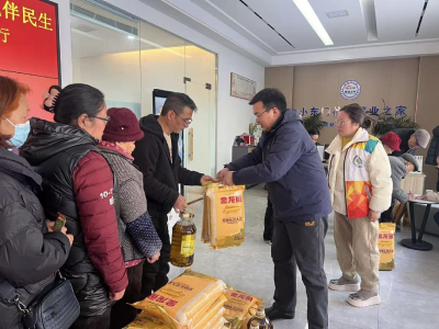 银社同心传暖意 爱心护航伴民生