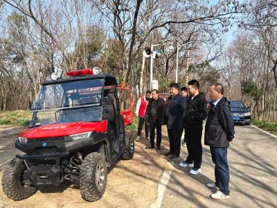 市领导督办春节期间森林防火工作 