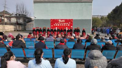 迎新春文艺惠民活动走进市福利院