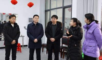 襄阳团市委领导来我市开展春节前走访慰问活动