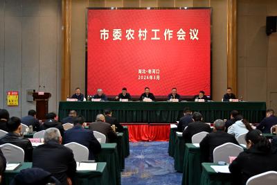 市委农村工作会议召开