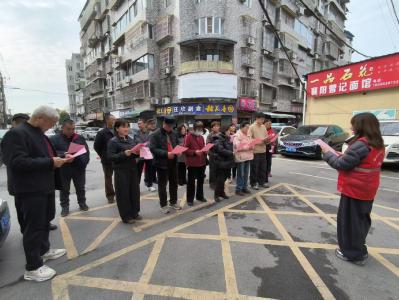 牌坊街社区开展“文明祭扫 绿色清明”主题宣讲活动