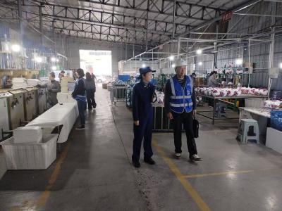 酂阳街道检查督导辖区4家企业清明节前安全生产工作