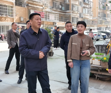 市领导调研督导城市精神文明建设巩固提升工作  