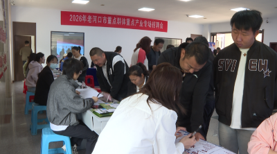 我市举办重点群体重点产业专场招聘会