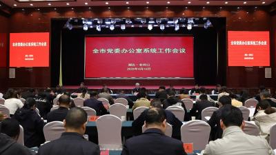 全市党委办公室系统工作会议召开