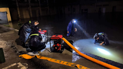 光化街道全力筑牢暴雨防汛安全防线