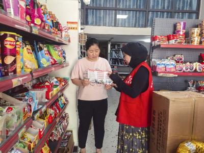 酂阳街道开展防范非法金融主题宣传活动