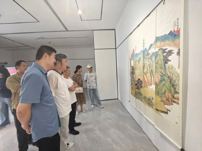 百幅书画佳作颂清风