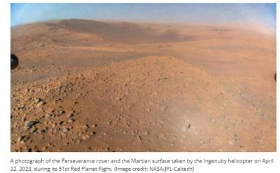 失联63天后，NASA“机智号”火星直升机重新与地球取得联络