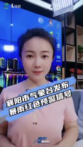 【田螺姑娘】襄阳市气象台发布暴雨红色预警信息！
