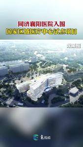 国家试点项目！同济襄阳医院入围！