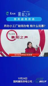 党风政风热线｜开办小工厂办电的优惠