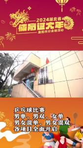 2024湖北省“体育过大年”襄阳市分会场活动：乒乓球比赛