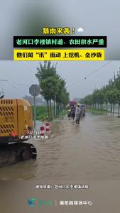 暴雨来袭！ 他们闻“汛”而动，上挖机、垒沙袋。