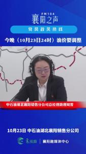 党风政风热线｜油价调整