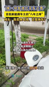 首批新能源车主的“八年之痒”