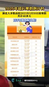 2025年超长寒假倒计时