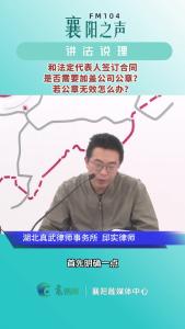 讲法说理｜和法定代表人签订合同是否需要加盖公司公章？若公章无效怎么办？