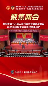 襄阳市第十八届人民代表大会第四次会议，2025年度民生实事票决结果出炉