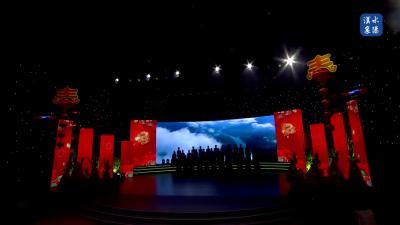 2025襄阳春晚丨尾声歌舞《奋进中国年》