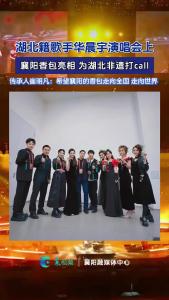 湖北籍歌手华晨宇演唱会上，襄阳香包亮相，为湖北非遗打call。